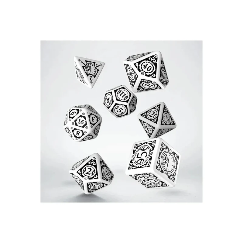 Steampunk Clockwork white/black Set