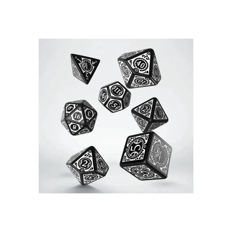 Steampunk Clockwork black/white Set