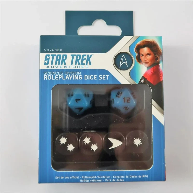 Star Trek Adventures Roleplaying Dice Set - Sciences Division