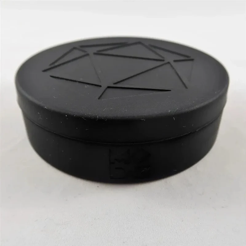 Silikon Würfel Box black
