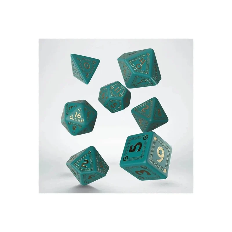 Runequest Turquoise/Gold Set