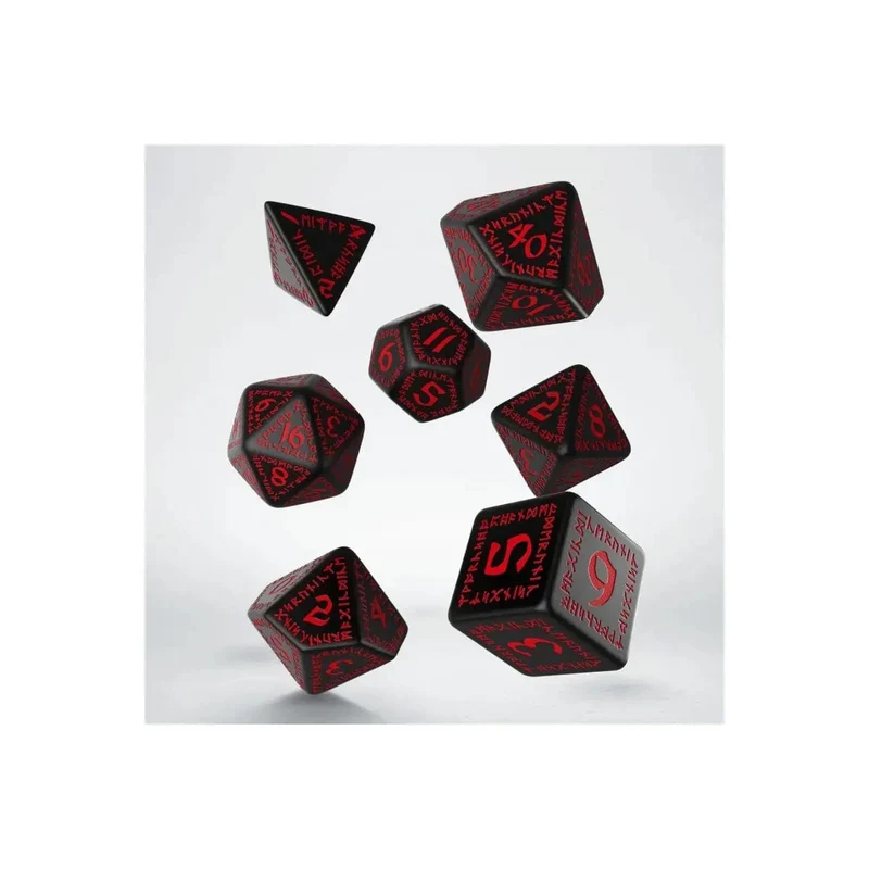 Runic Black/red Set