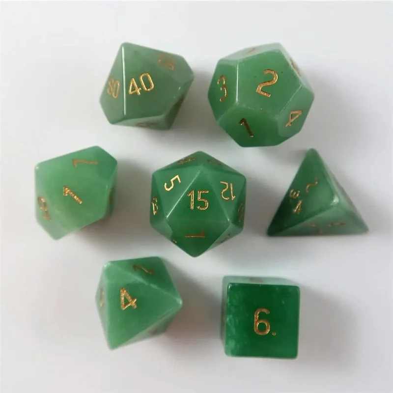 grüner Aventurin Set