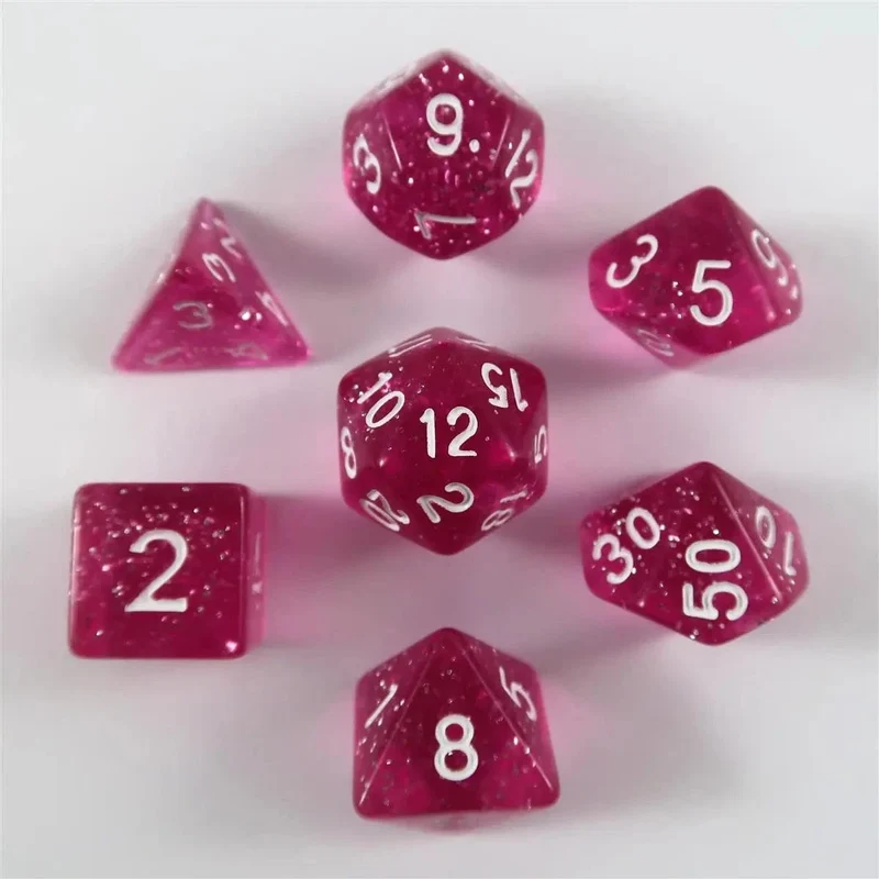 Glitzer pink Set
