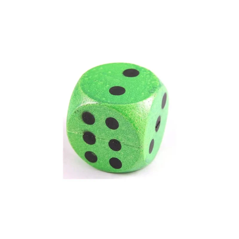 Flummi Würfel grün W6