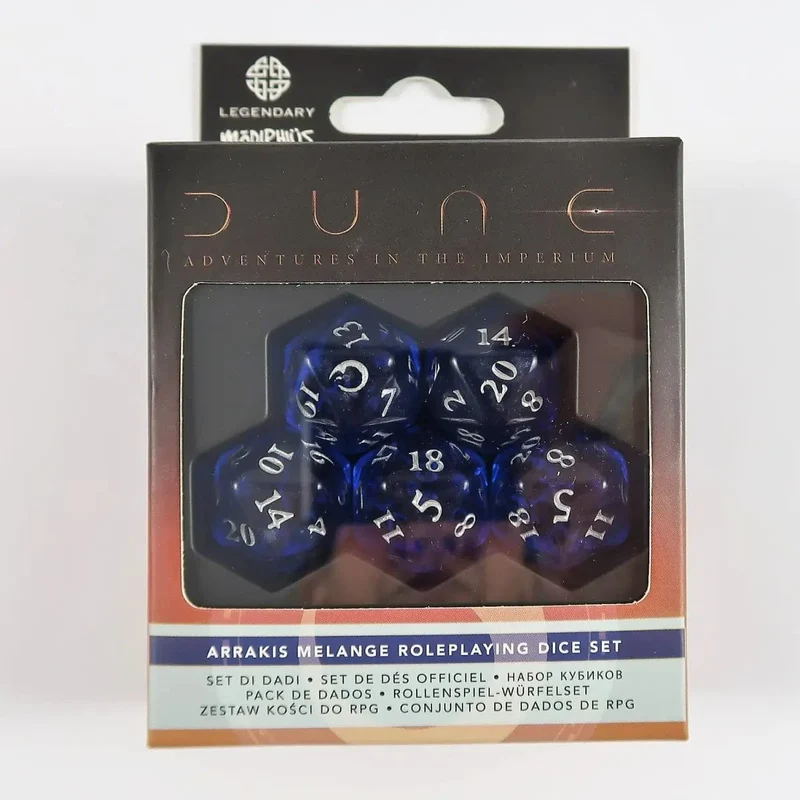 Dune Melange Roleplaying Dice Set