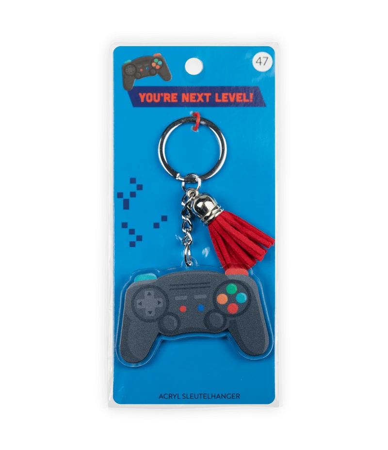 Acryl-Schlüsselanhänger im Game-Controller-Design