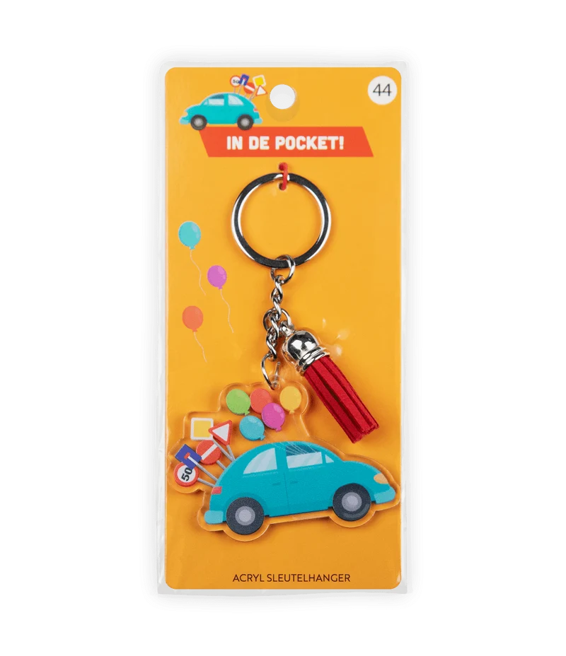Acryl-Schlüsselanhänger mit Führerschein