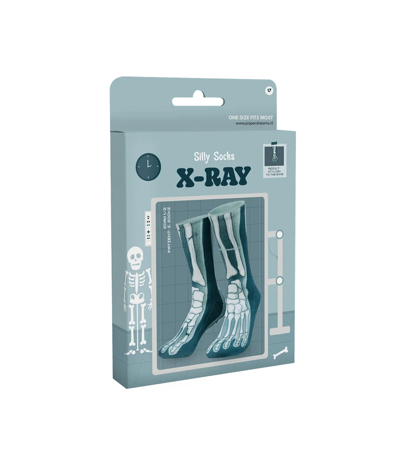 Lustige Socken X-Ray