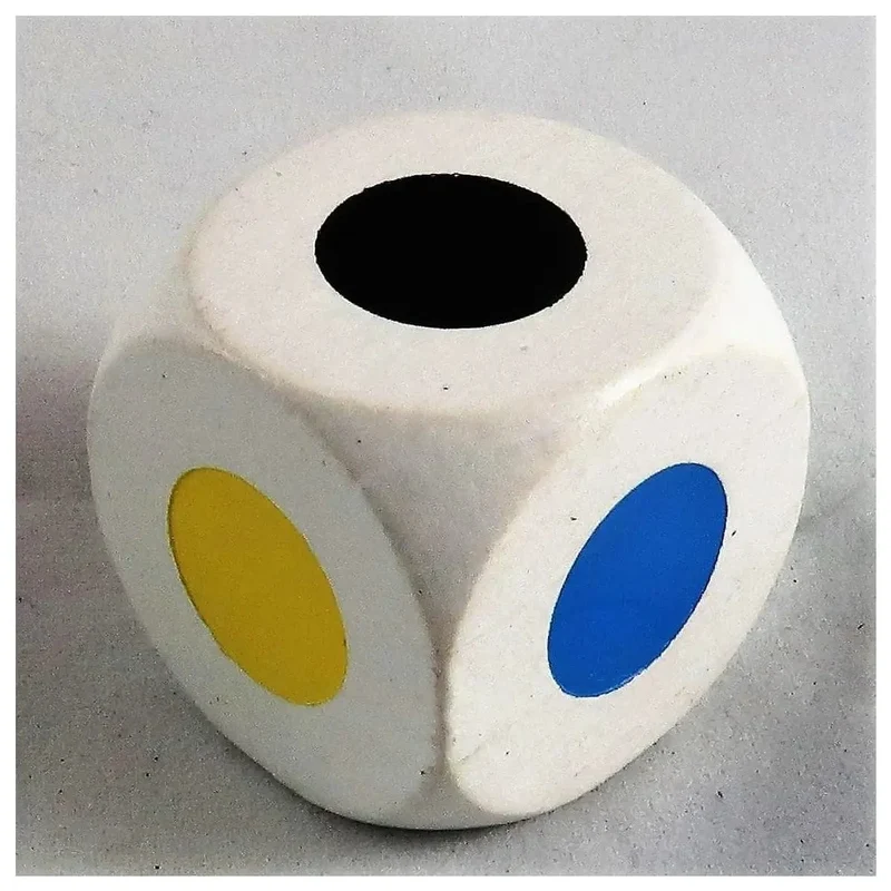 HolzWürfel W6 25mm mit Farben
