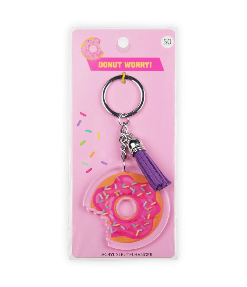 Acryl-Schlüsselanhänger „Donut“