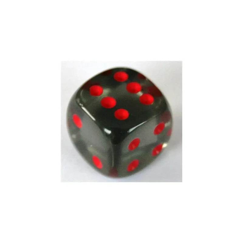 Chessex Translucent Smoke/Red W6 16mm