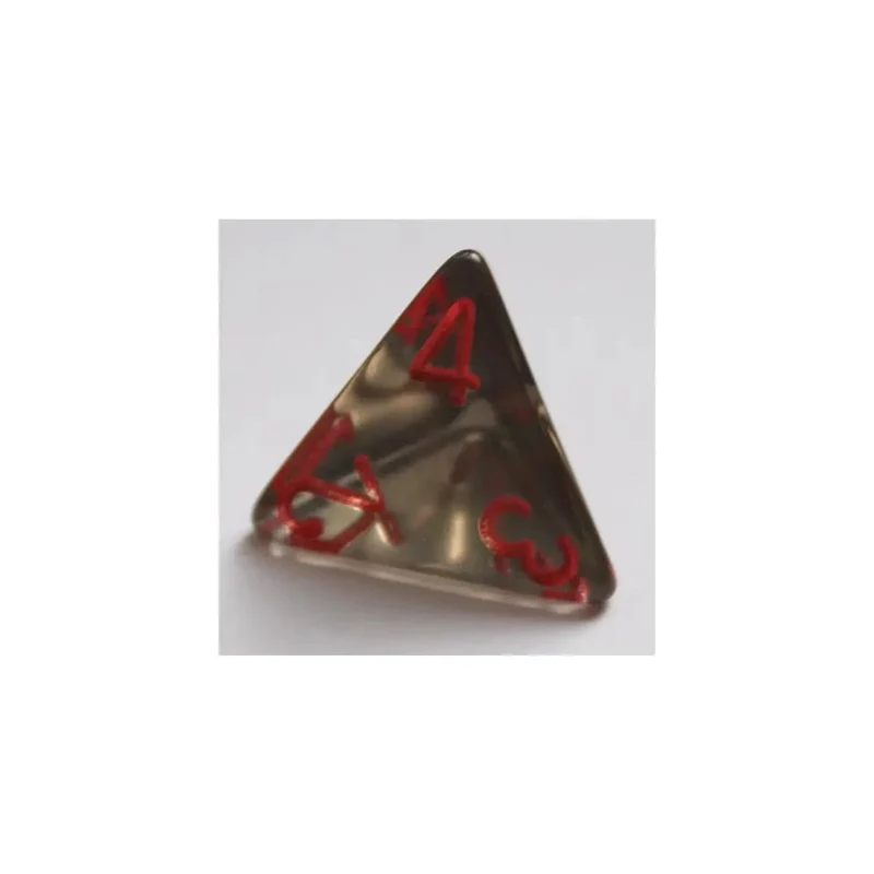 Chessex Translucent Smoke/Red W4