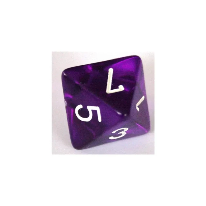 Chessex Translucent Purple W8