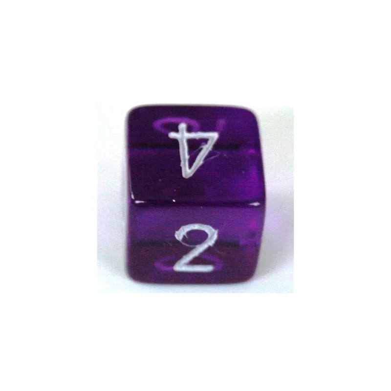 Chessex Translucent Purple W6