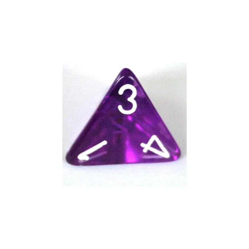 Chessex Translucent Purple W4