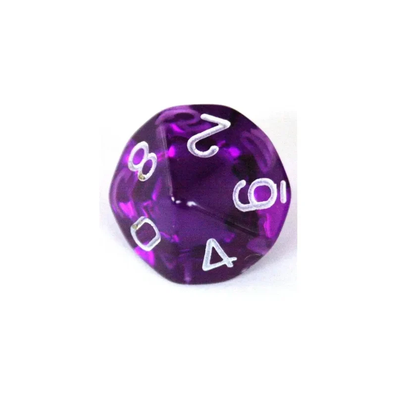 Chessex Translucent Purple W10