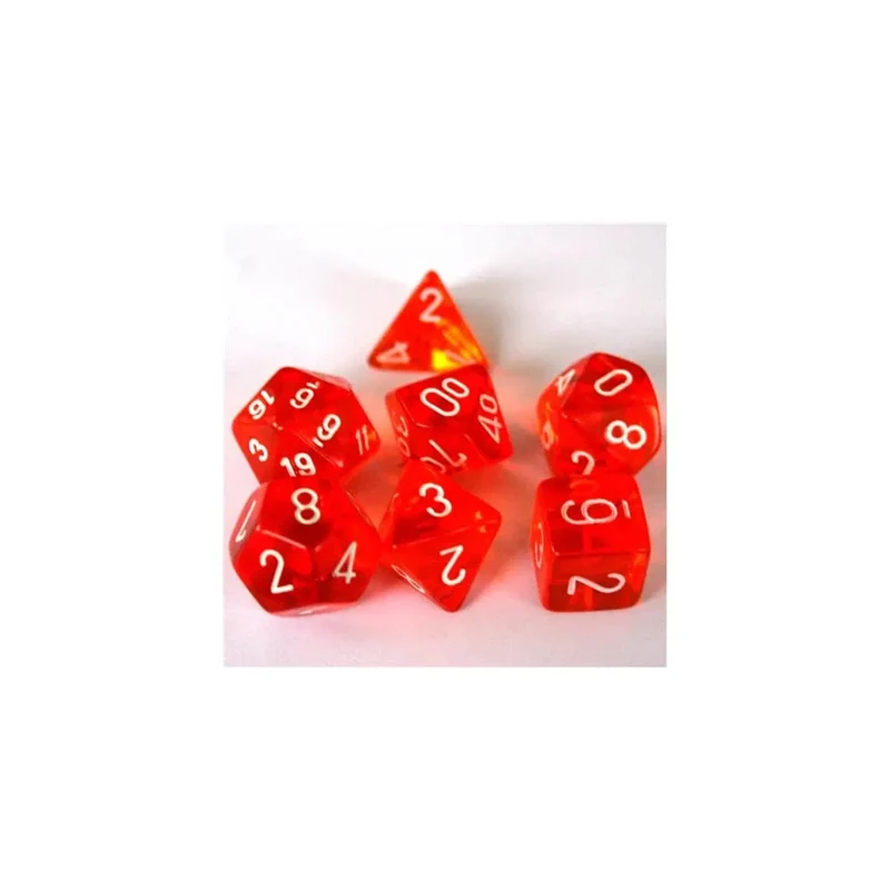 Chessex Translucent Orange Set