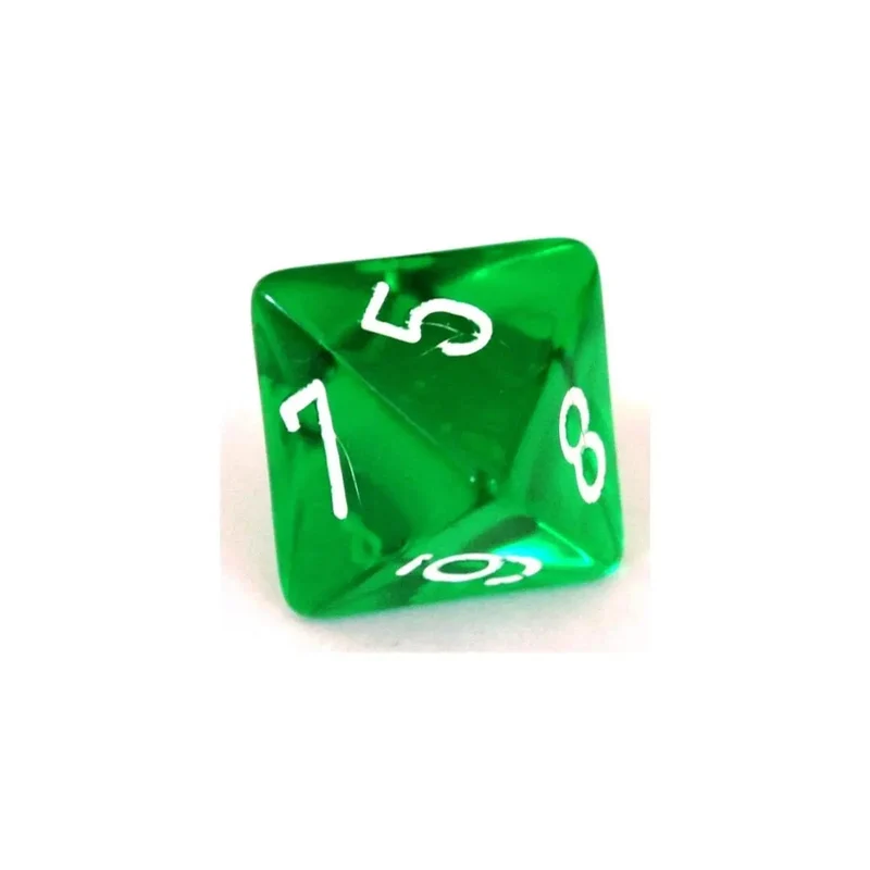 Chessex Translucent Green W8