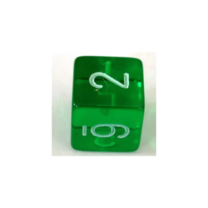 Chessex Translucent Green W6