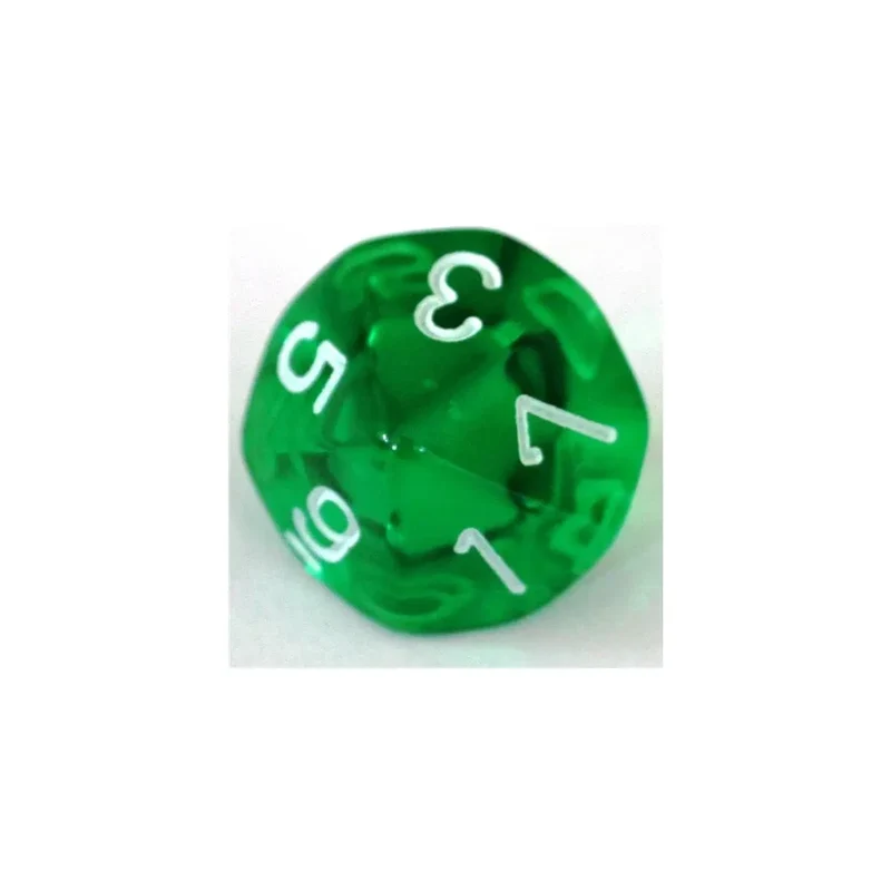 Chessex Translucent Green W10