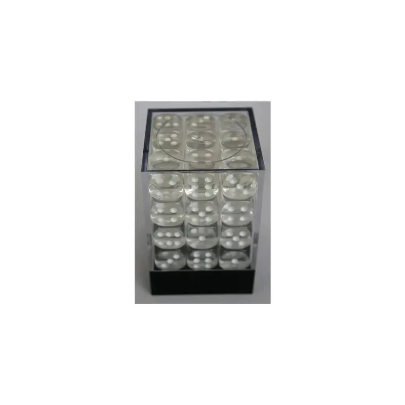 Chessex Translucent Clear W6 12mm Set