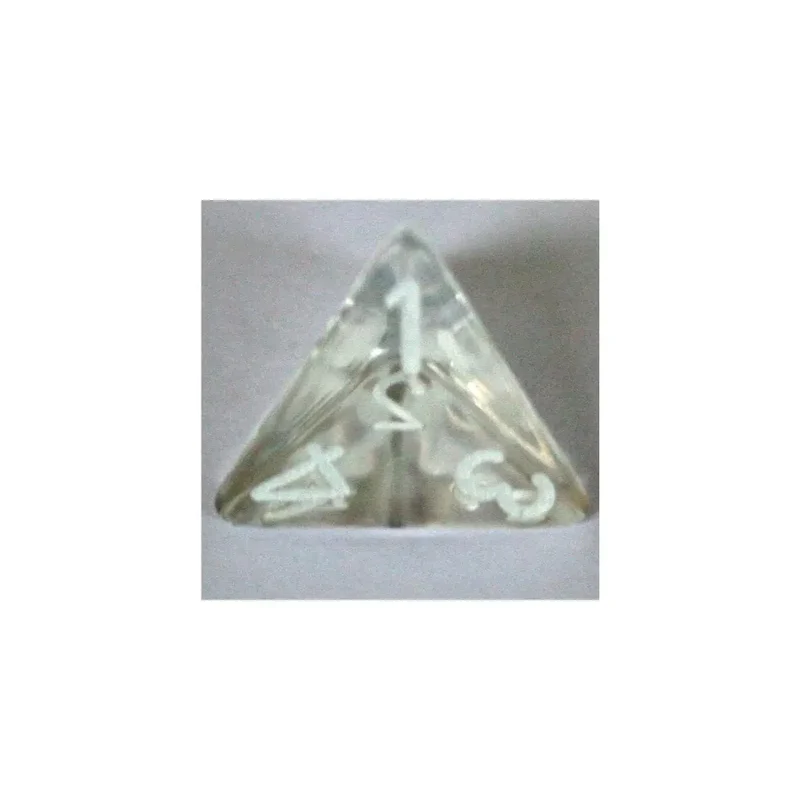 Chessex Translucent Clear W4