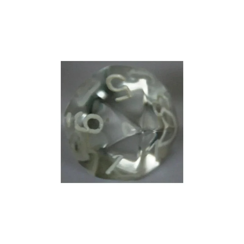 Chessex Translucent Clear W10