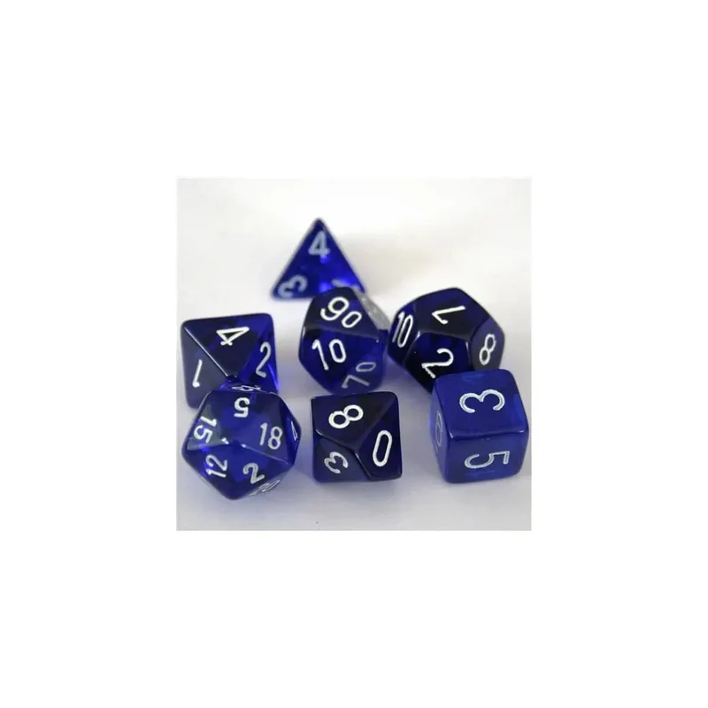 Chessex Translucent Blue Set
