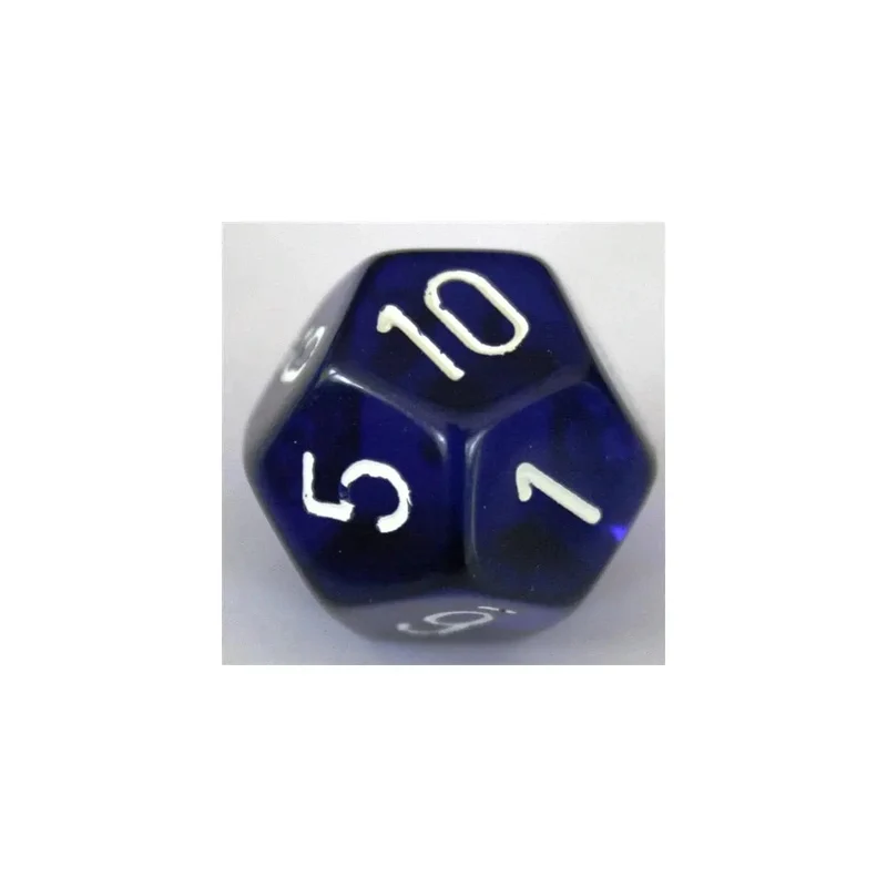 Chessex Translucent Blue W12