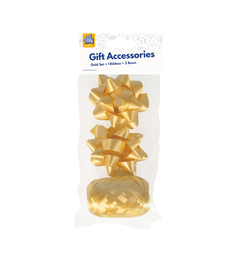 Gold Geschenkpapier Set 3 Stück