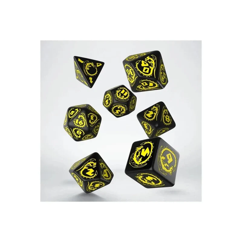 Dragons black/yellow Set
