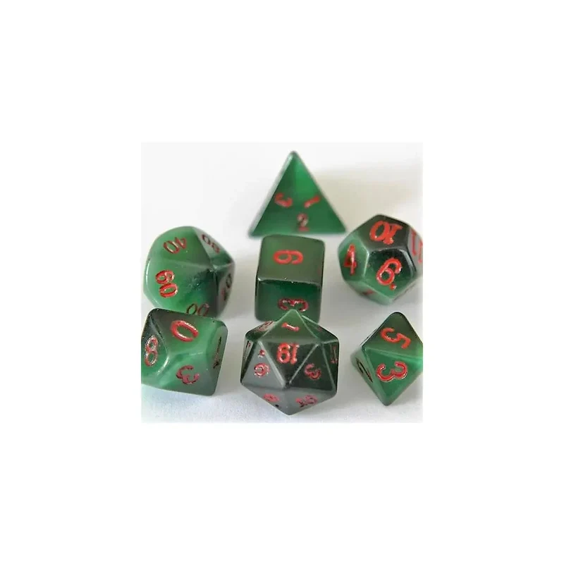 Crystal Caste Katzenauge grün 14mm Set