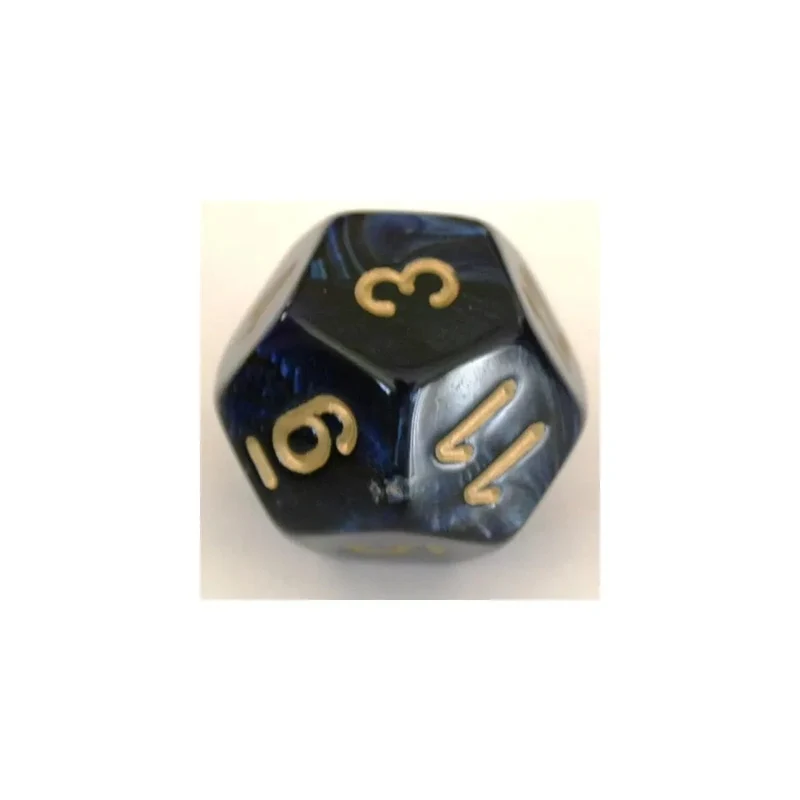 Chessex Scarab Royal Blue/Gold W12
