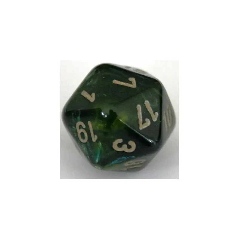 Chessex Scarab Jade/Gold W20
