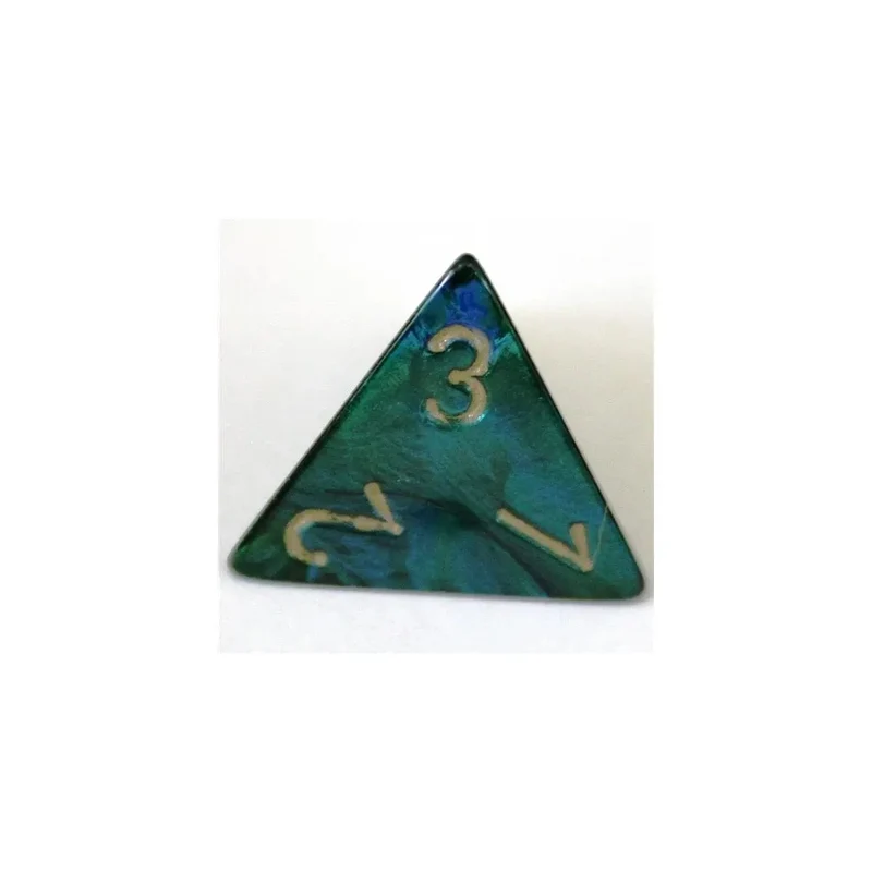 Chessex Scarab Jade/Gold W4