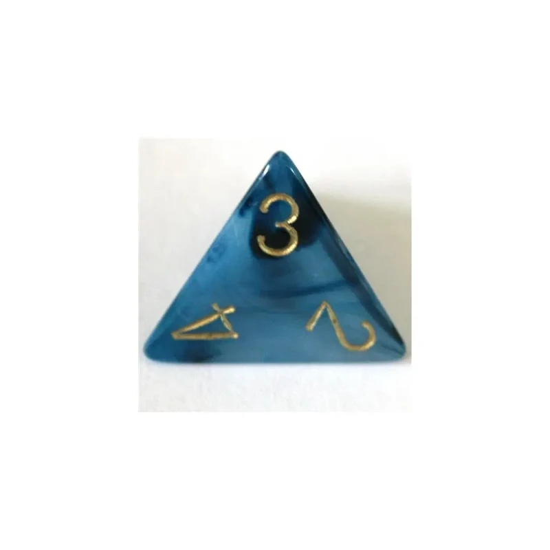 Chessex Phantom Teal/Gold W4