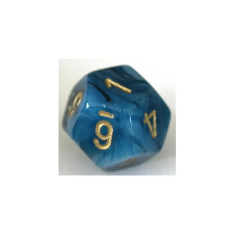 Chessex Phantom Teal/Gold W12