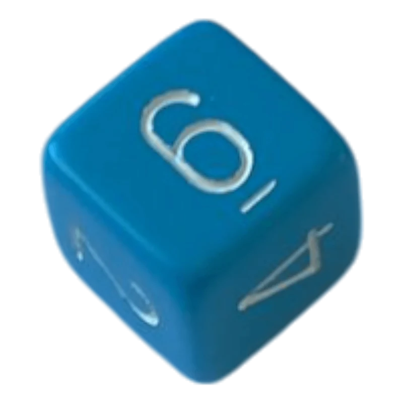 Chessex Opaque Light Blue W6