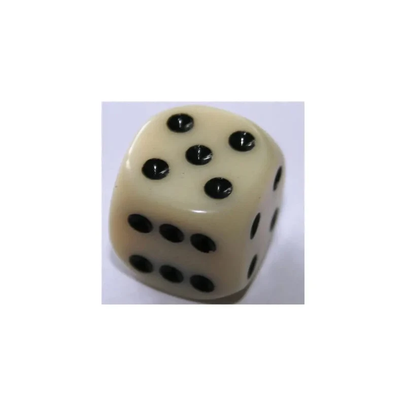 Chessex Opaque Ivory W6 12mm