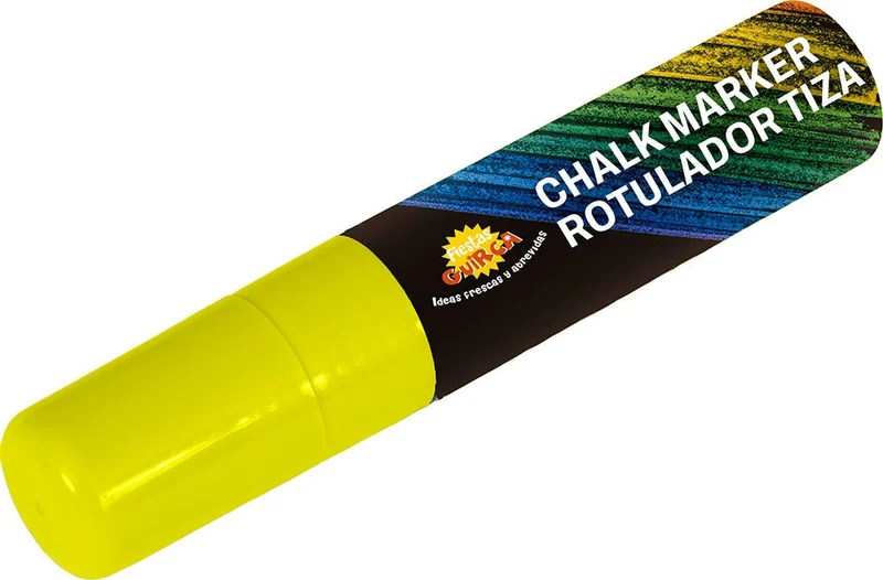 Gelber Kreidemarker