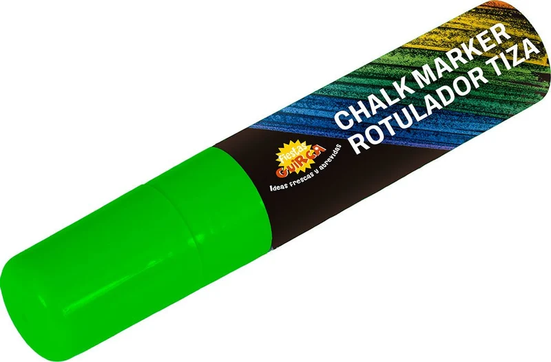 Grüner Kreidemarker