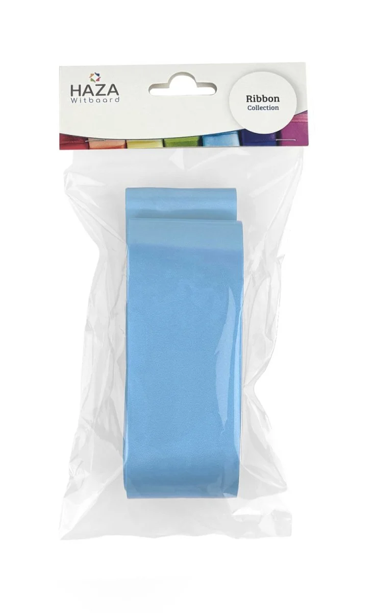 Hellblaue Zugschleife 15cm
