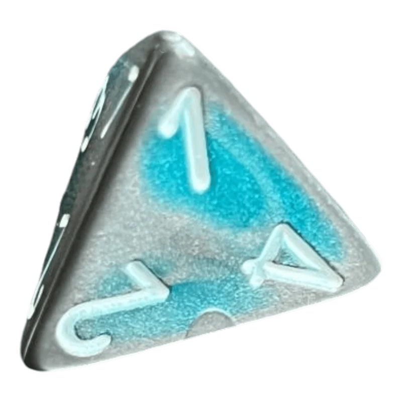 Chessex Gemini Steel-Teal W4