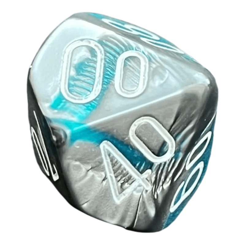 Chessex Gemini Steel-Teal W10-0