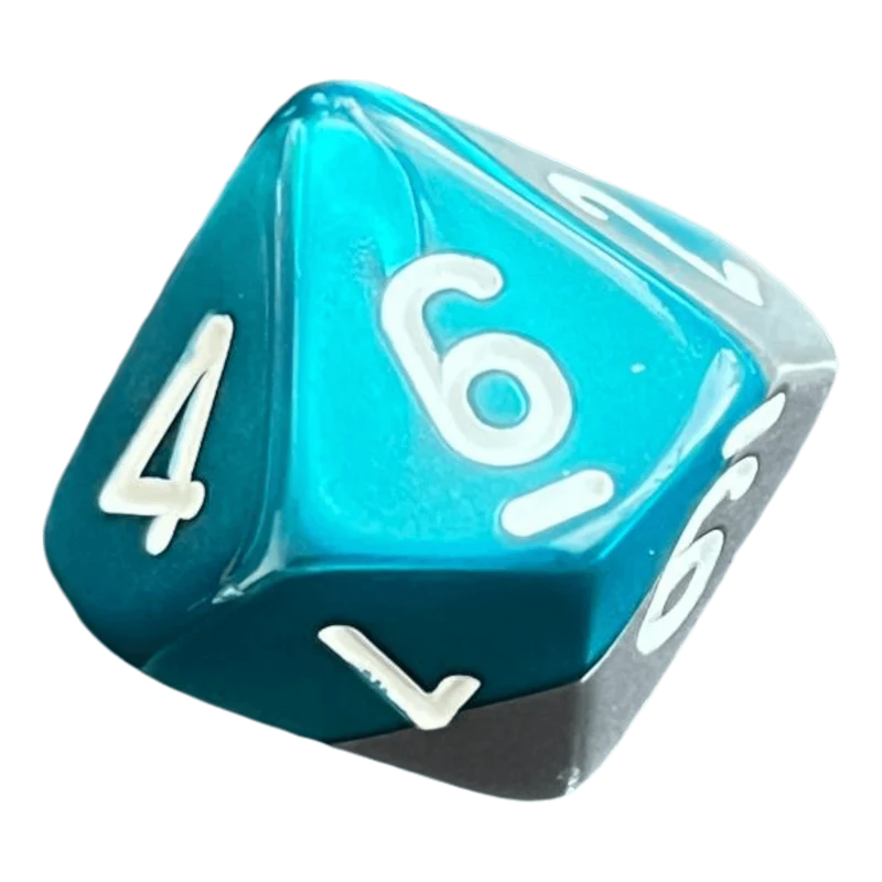Chessex Gemini Steel-Teal W10