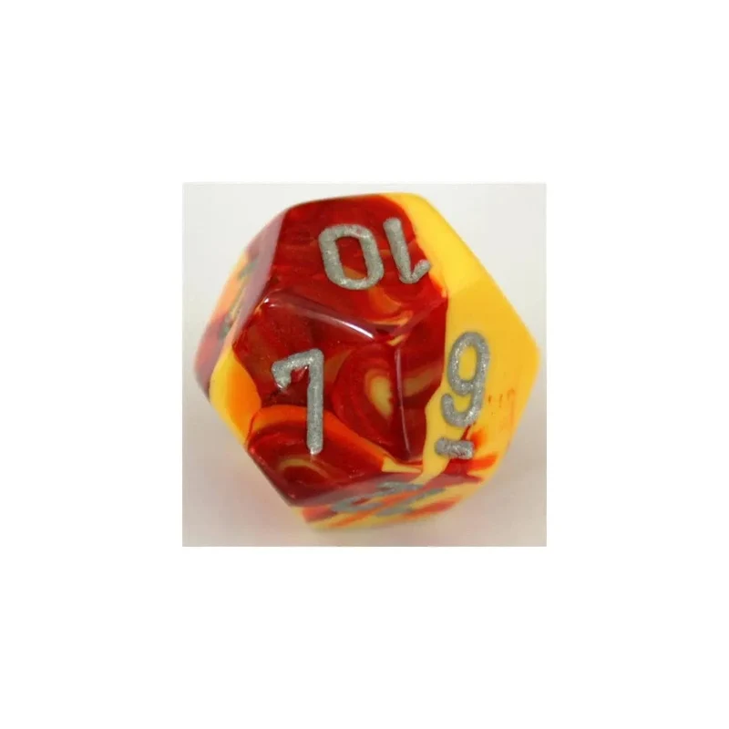 Chessex Gemini Red-Yellow W12