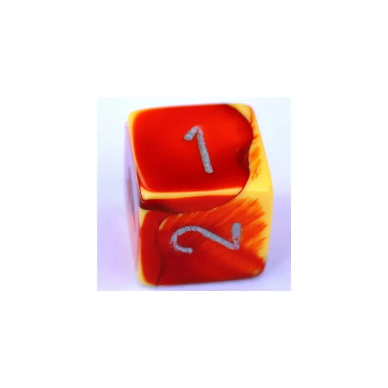 Chessex Gemini Red-Yellow W6