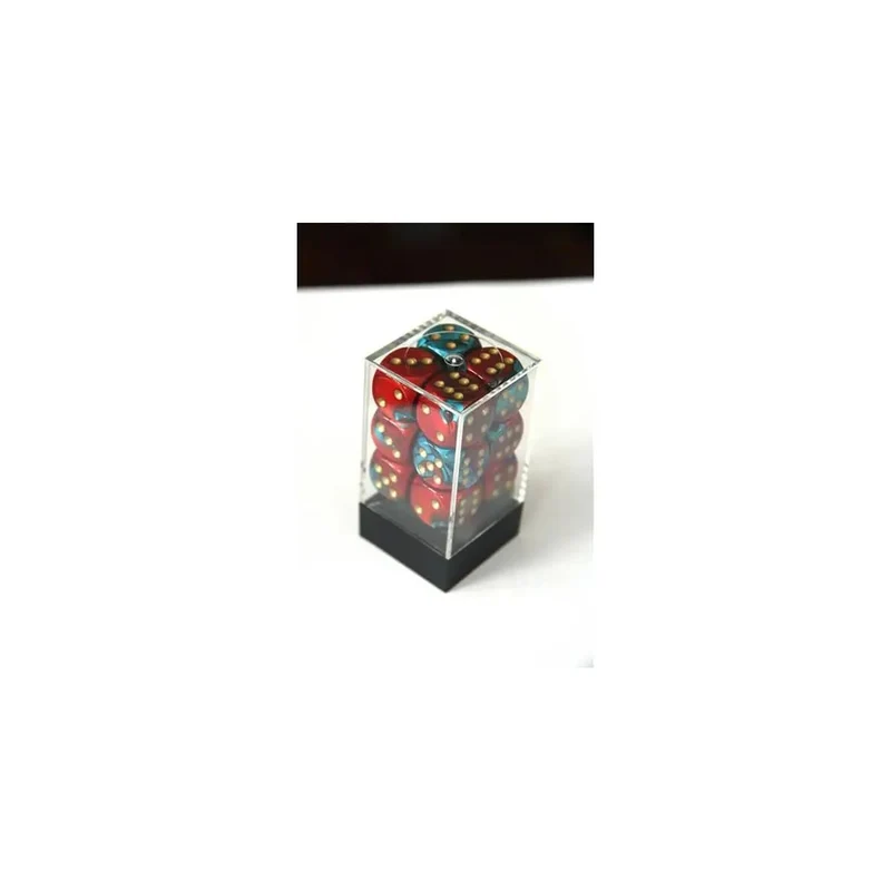 Chessex Gemini Red-Teal W6 16mm Set