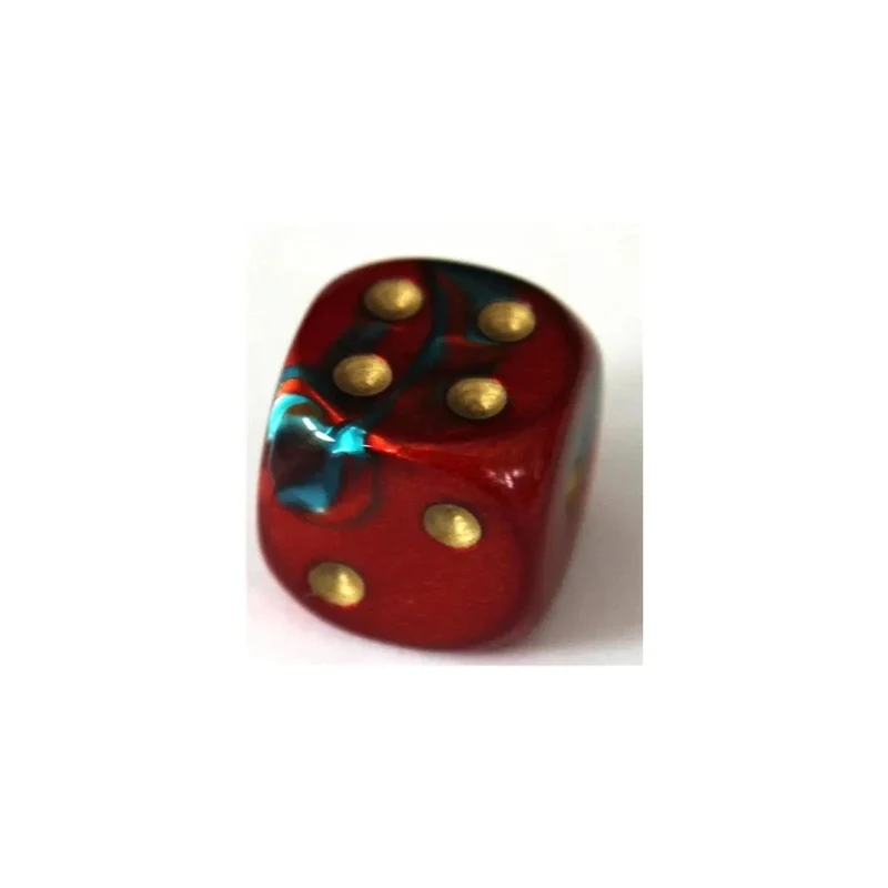 Chessex Gemini Red-Teal W6 12mm